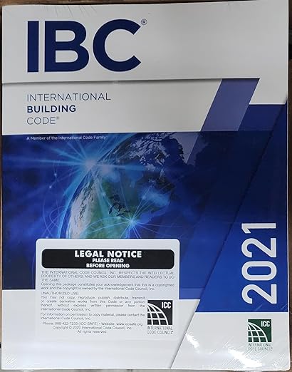 2021 International Building Code (International Code Council Series) IBC 2021 BY ICC