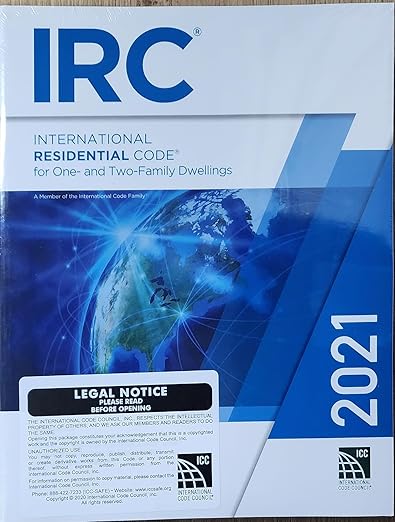 2021 International Residential Code , IRC 2021