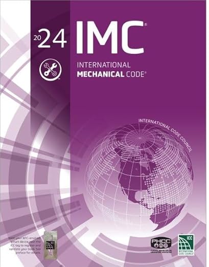 International Mechanical Code 2024 , 2024 IMC 2024 BY ICC