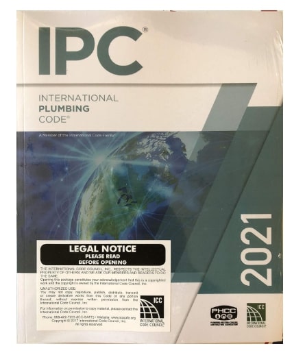 2021 International Plumbing Code (International Code Council Series) 1st Edition IPC 2021
