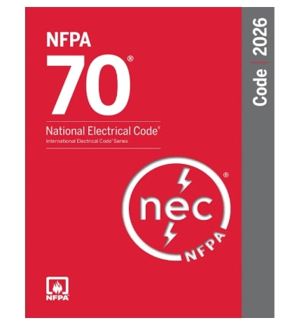 NFPA 70, National Electrical Code NEC 2026 Softbound with Self-Adhesive Index Tabs 2026